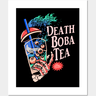 Death Bobba Tea Posters and Art